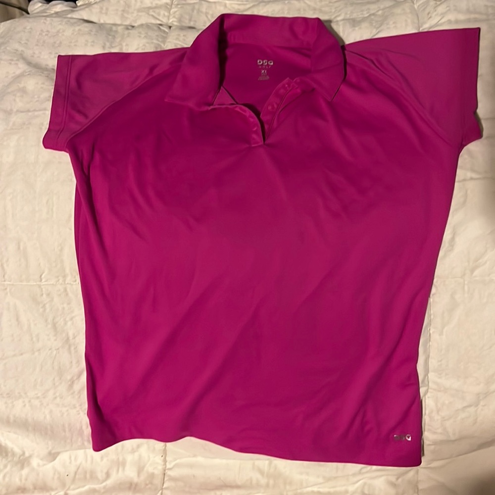 DSG Girls short sleeve golf shirt